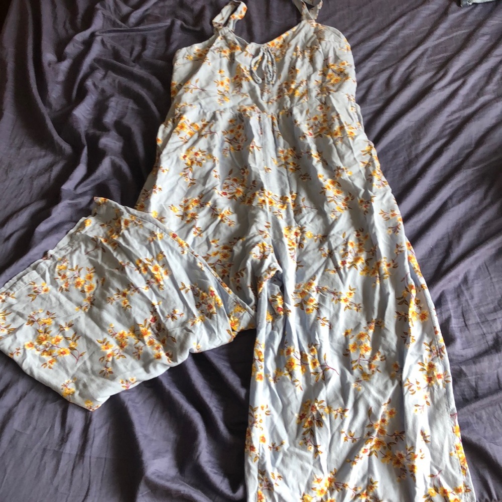 Floral jumpsuit